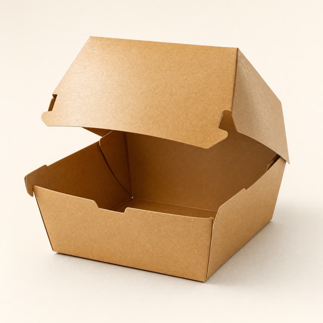Burger boxes that survive the ride