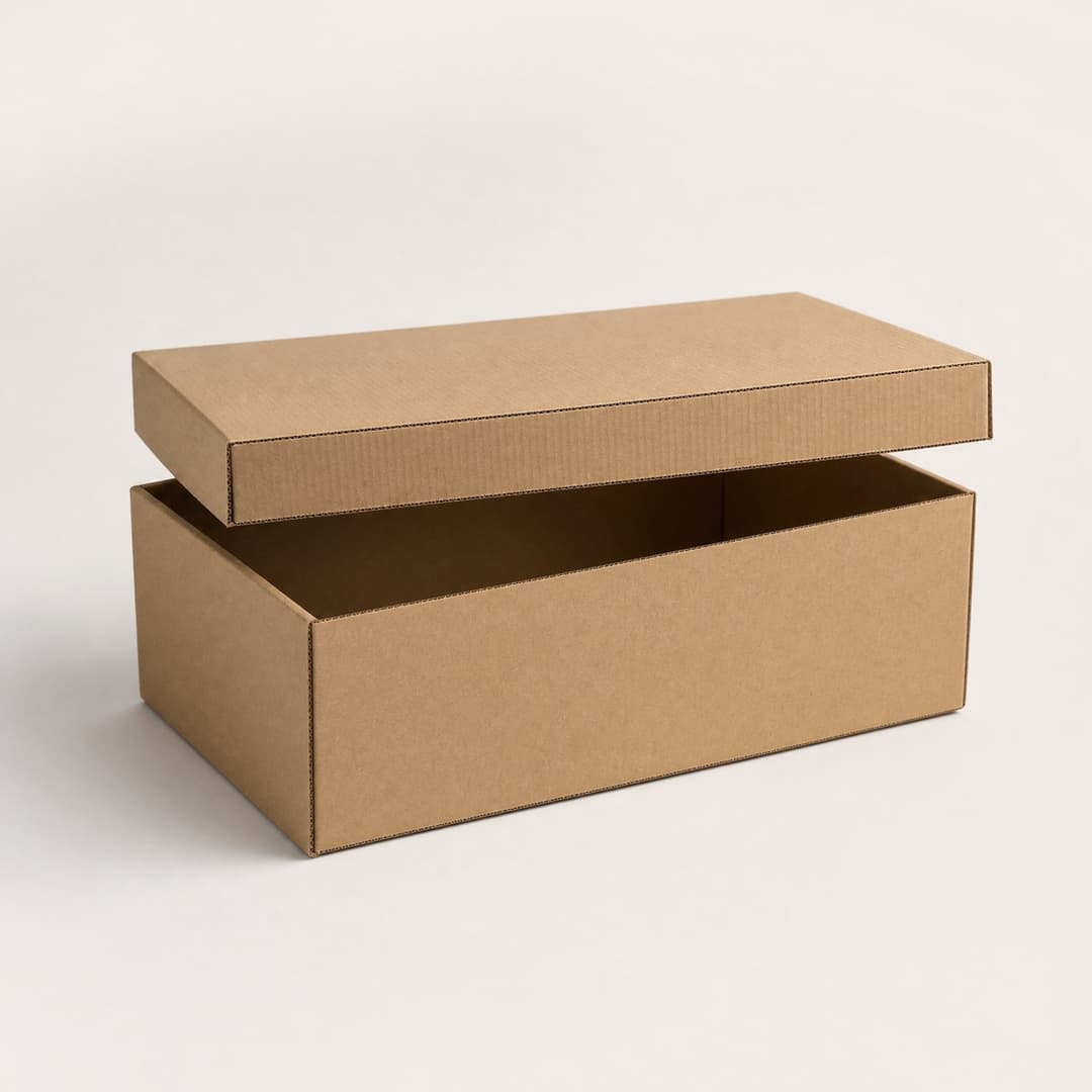 Corrugated Shoe Box — Full Collapsible