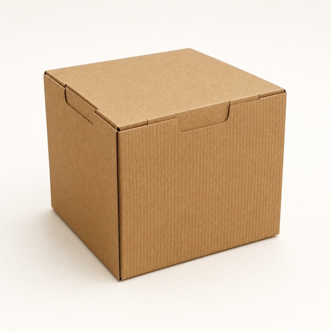 Corrugated Tuck Top Box — Full Collapsible